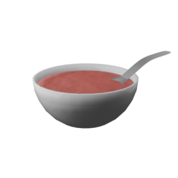 A bowl of soup